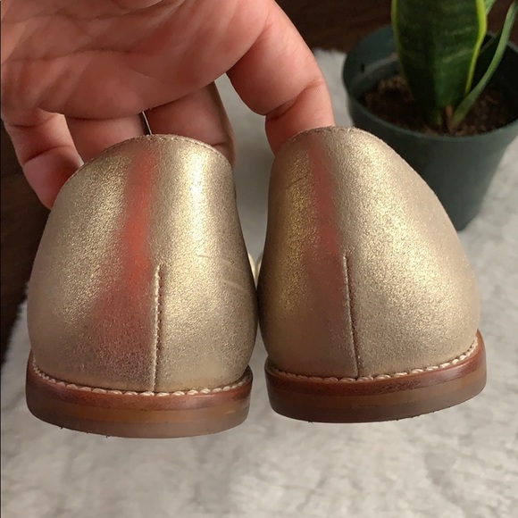 J. Crew Hayes Metallic suede sandals - Picture 3 of 5